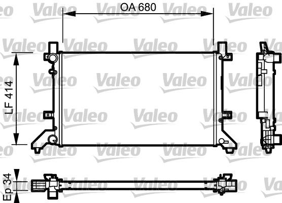 RAD MOT VW LT 28-35 II, 28-46 II  9900