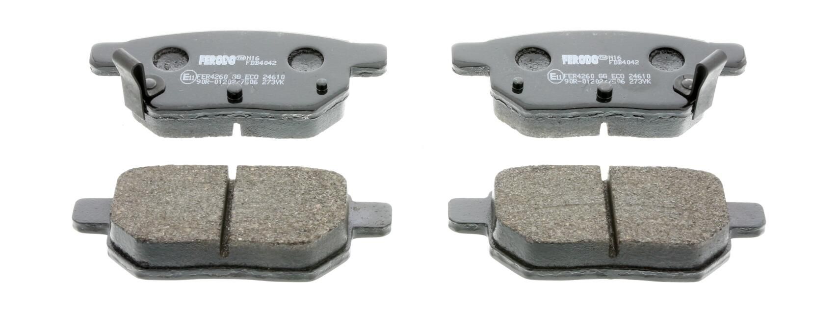 FERODO FDB4042 - Bremsbelagsatz, Scheibenbremse PREMIER ECO FRICTION