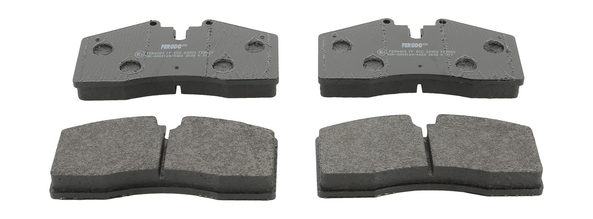 FERODO FDB560 - Bremsbelagsatz, Scheibenbremse PREMIER ECO FRICTION