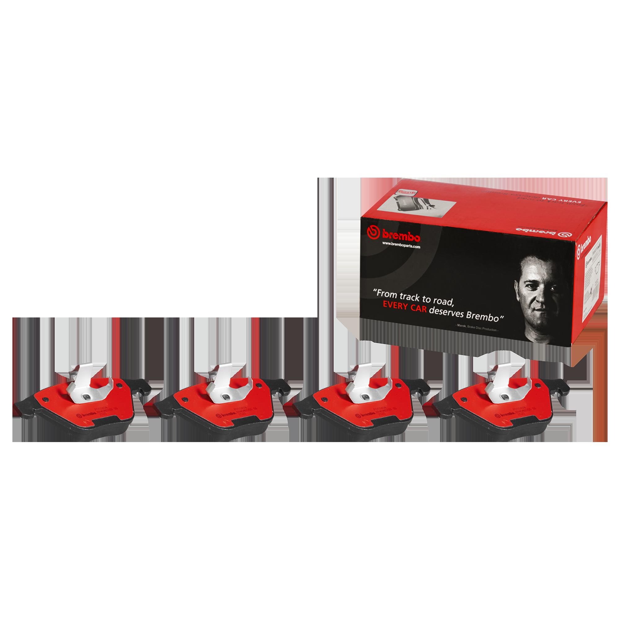 BREMBO DISC PAD -  BMW 335D E90 05-10 (FRT) - TecDoc 1