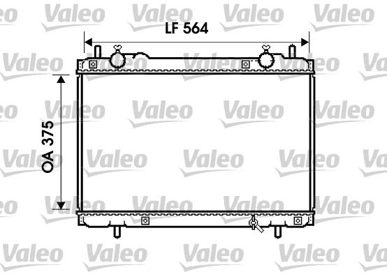 RADIATEUR FIAT MAREA 1.9 JTD AC 03-  9900