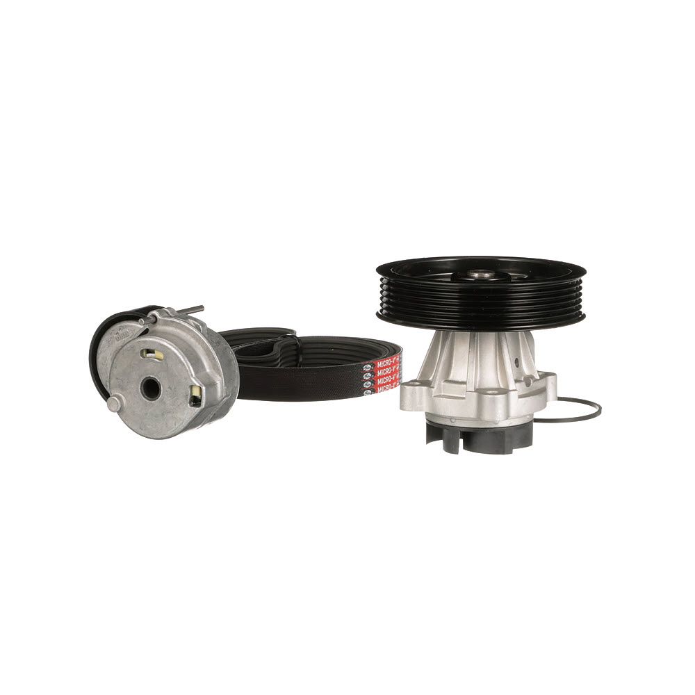 vandens siurblys + V formos rumbuotas diržas, komplektas