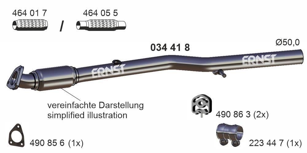 ERNST 034418 - Abgasrohr