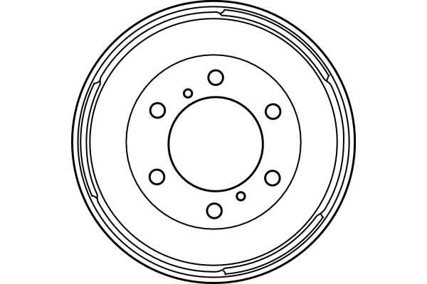 TRW BRAKE DRUM - TecDoc 2