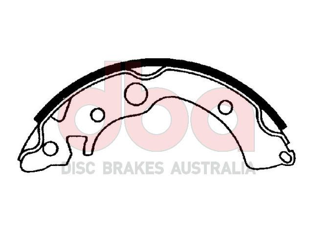 Street Series Brake Shoes [Honda Civic/CRX/Integra 80mm] - TecDoc Only