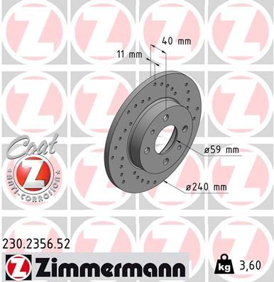 Brake Disc 230.2356.52