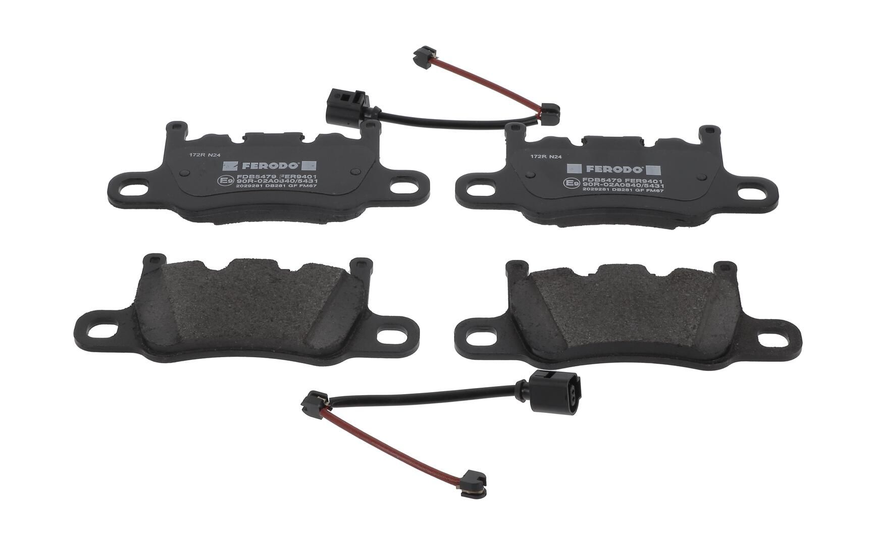 FERODO FDB5479 - Bremsbelagsatz, Scheibenbremse PREMIER ECO FRICTION