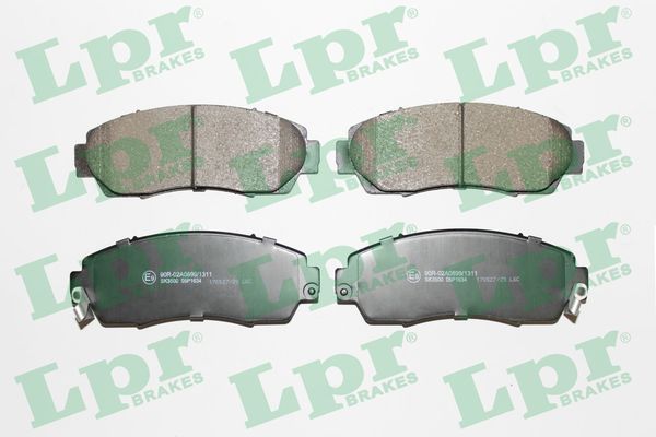 Brake Pad Set, disc brake 05P1634