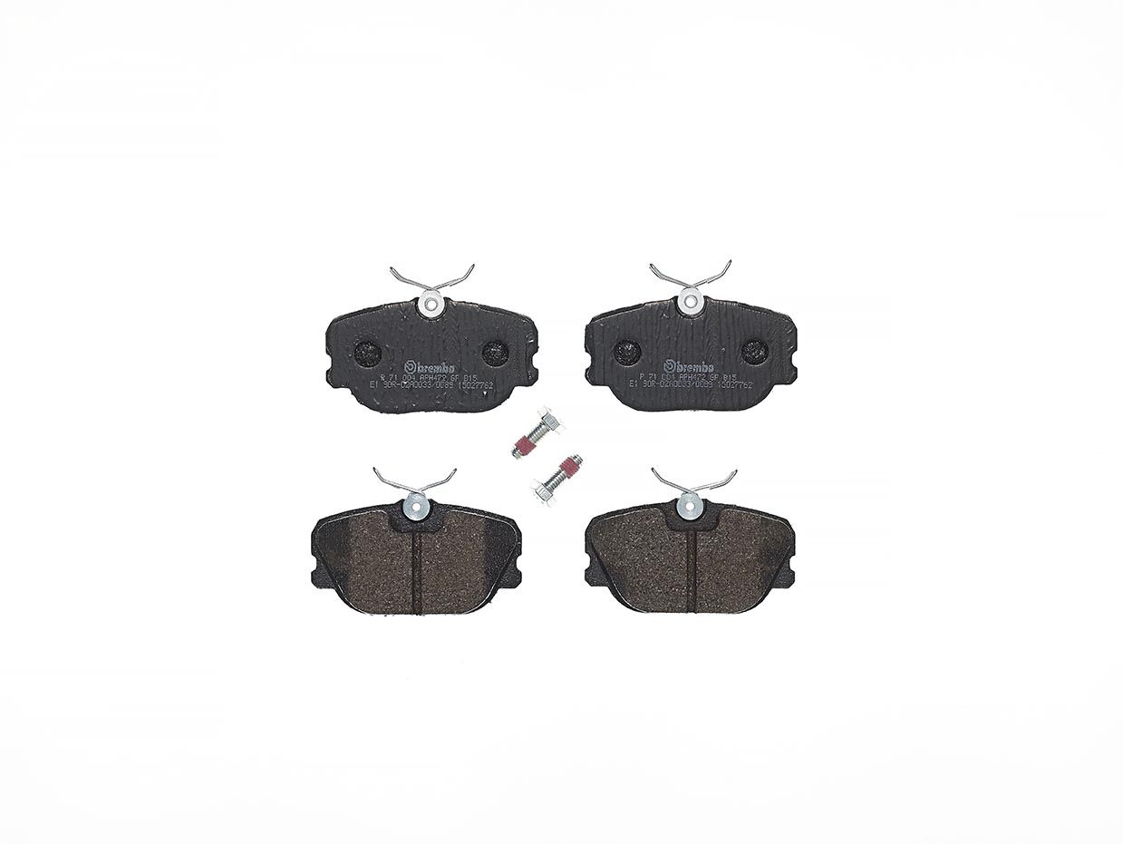 BREMBO P 71 004 - Bremsbelagsatz, Scheibenbremse PRIME LINE