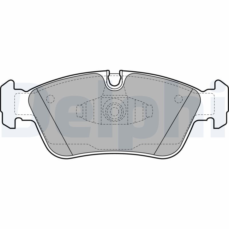 Brake Pad Set, disc brake LP1925