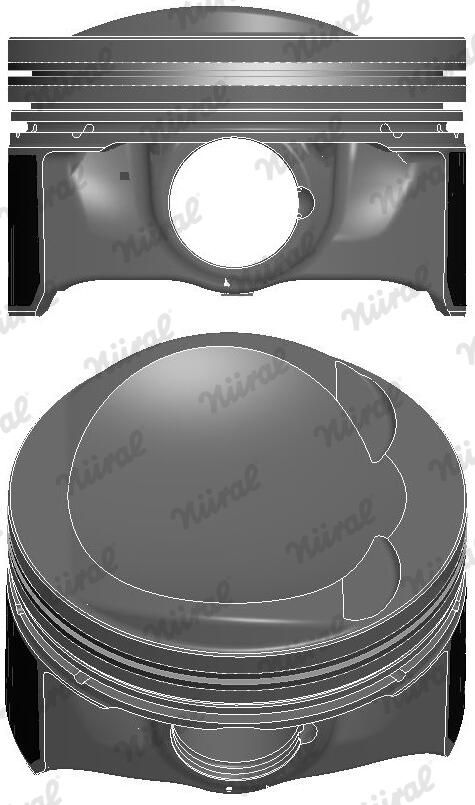 N&Uuml;RAL 87-443807-00 - Kolben