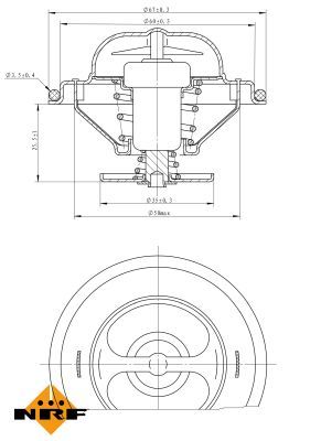 Thermostat, K&uuml;hlmittel