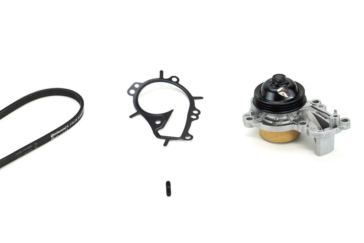 CONTINENTAL CTAM 3PK576 ELAST WP1 - Wasserpumpe + Keilrippenriemensatz