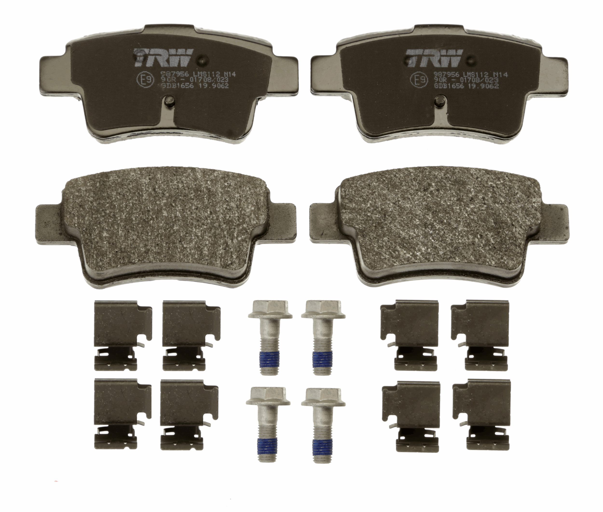 TRW DISC BRAKE PADS - TecDoc 2