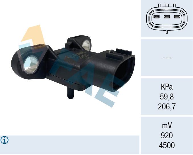 Sensor, Saugrohrdruck Sensor, Saugrohrdruck