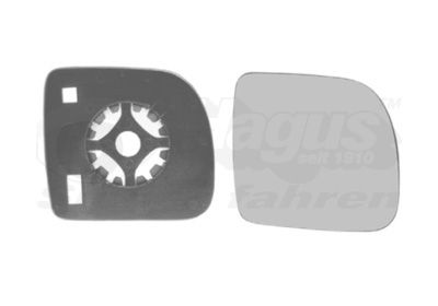 VAN WEZEL 4310832 - Spiegelglas, Außenspiegel * HAGUS *