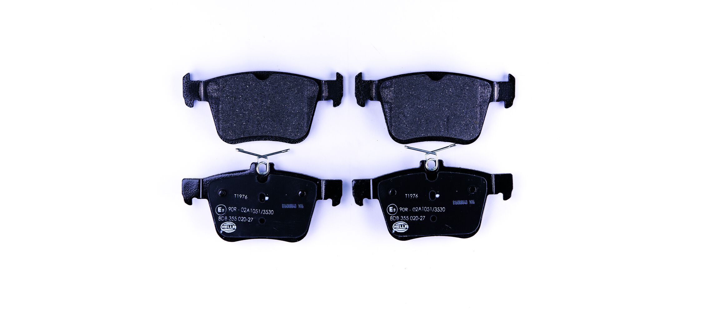 HELLA 8DB 355 020-271 - Bremsbelagsatz, Scheibenbremse