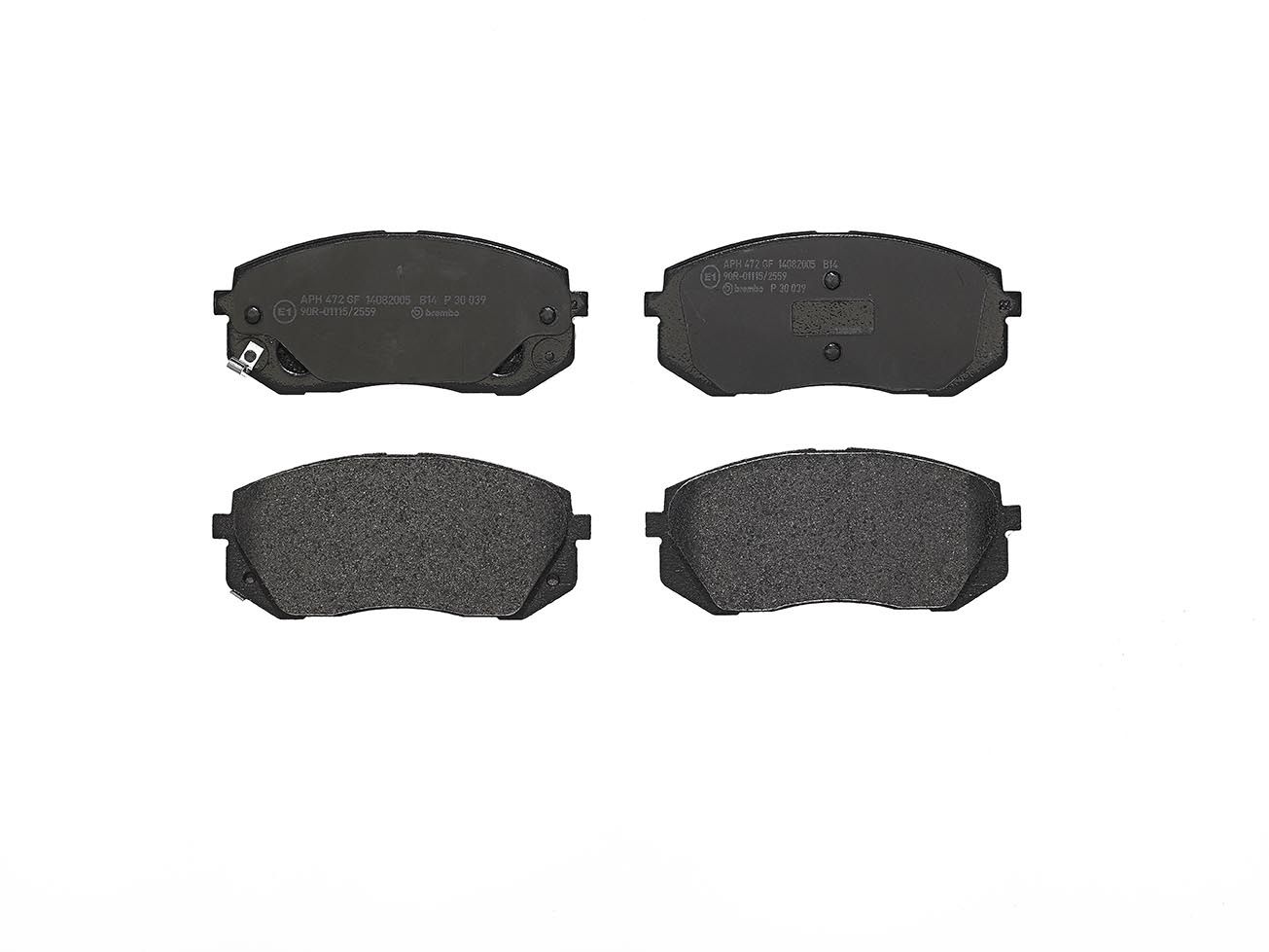 Brembo P 30 039 Bremsbelagsatz, Scheibenbremse