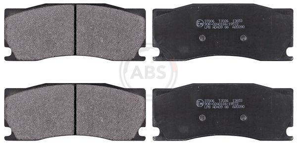 Bremsbelagsatz, Scheibenbremse