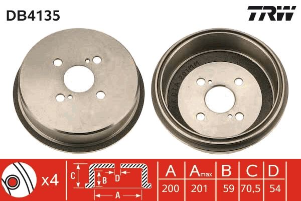 TAMBOUR DE FREIN  9900