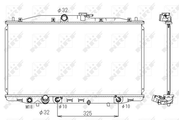 NRF 53391 Radiator, engine cooling