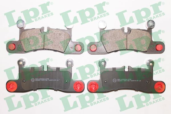 Brake Pad Set, disc brake 05P1755