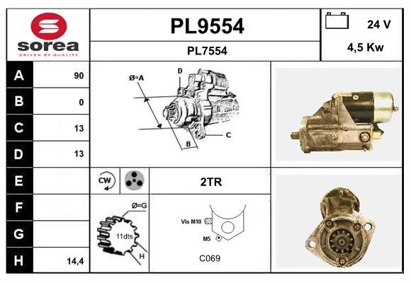 DEMARREUR PL - TOYOTA FDC