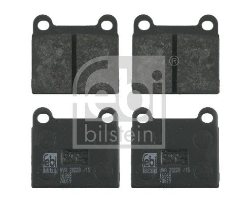 FEBI BILSTEIN 16068 - Bremsbelagsatz, Scheibenbremse