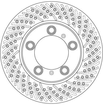 TRW BRAKE DISC - TecDoc 2