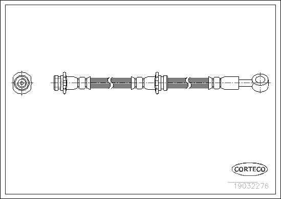 Brake Hose 19032276