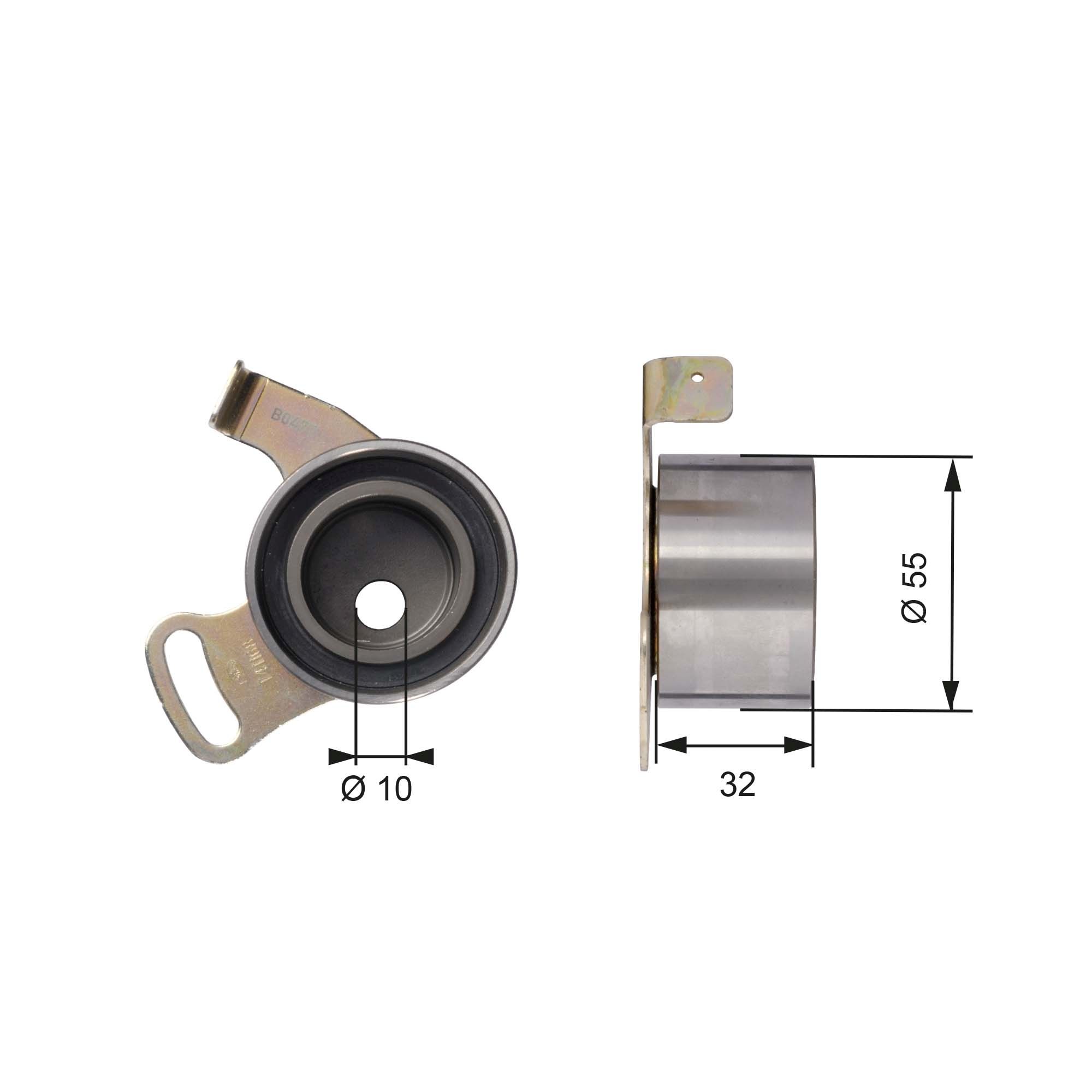 Tensioner Pulley, timing belt T41168