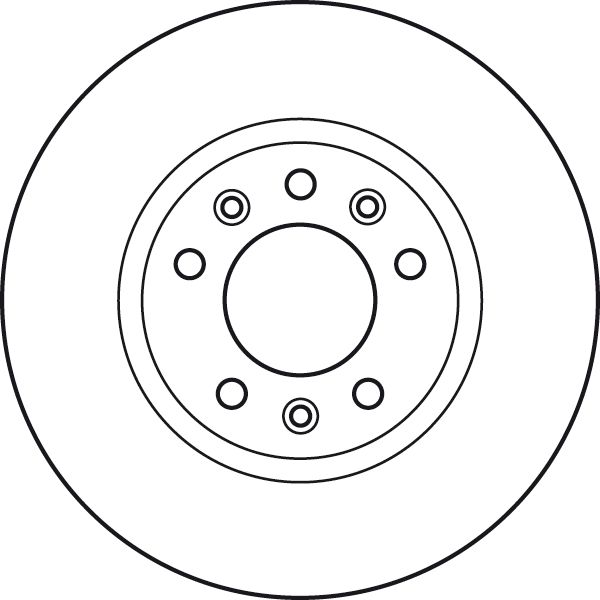 TRW BRAKE DISC - TecDoc Only