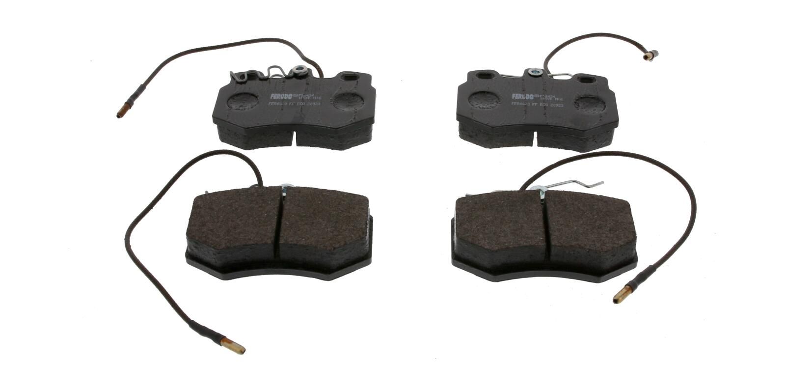 Bremsbelagsatz, Scheibenbremse