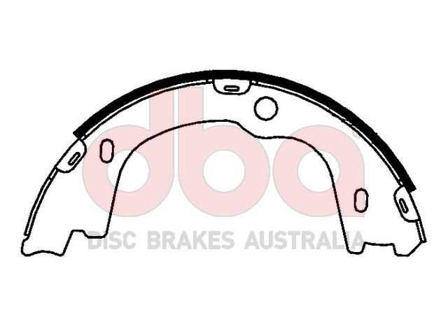 Street Series Brake Shoes [Hyundai Parking Brake 210mm] - TecDoc Only