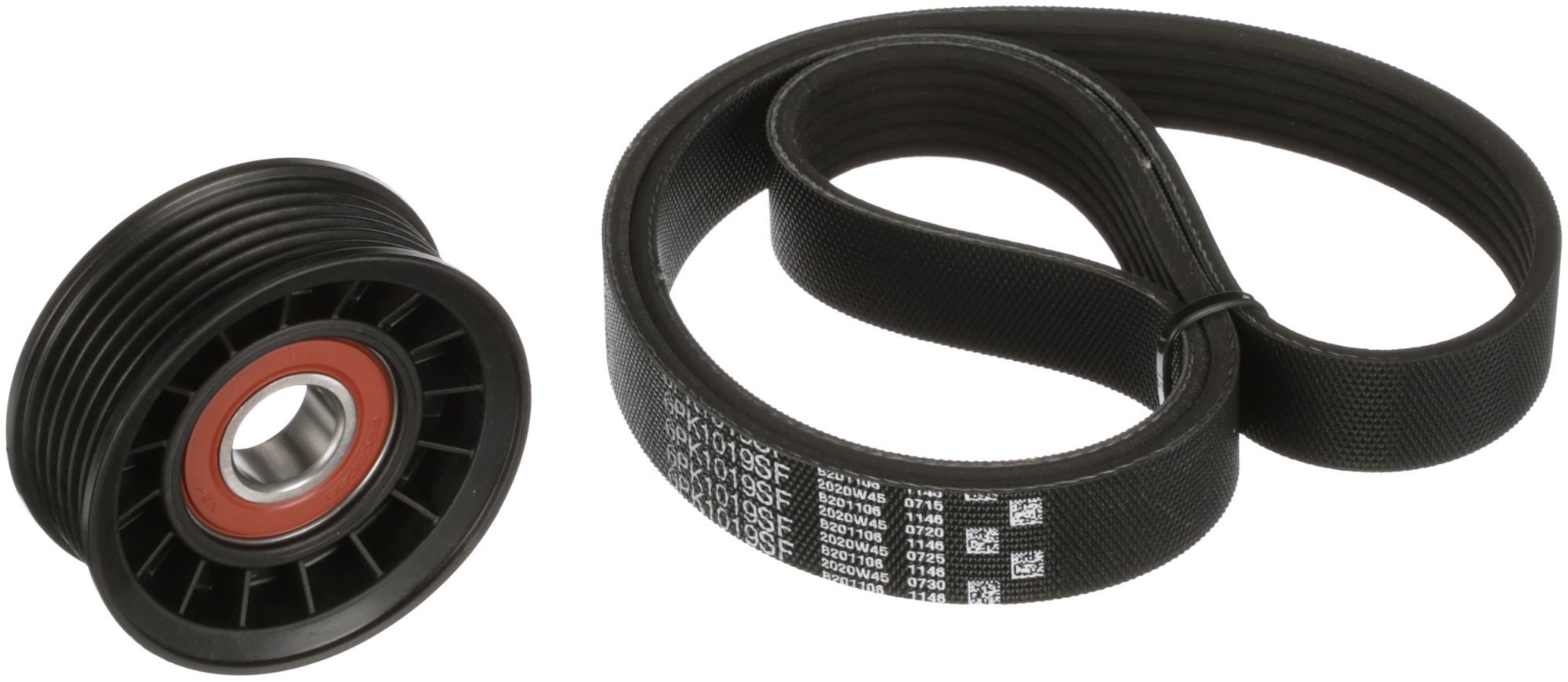 GATES K016PK1019SF V-Ribbed Belt Set