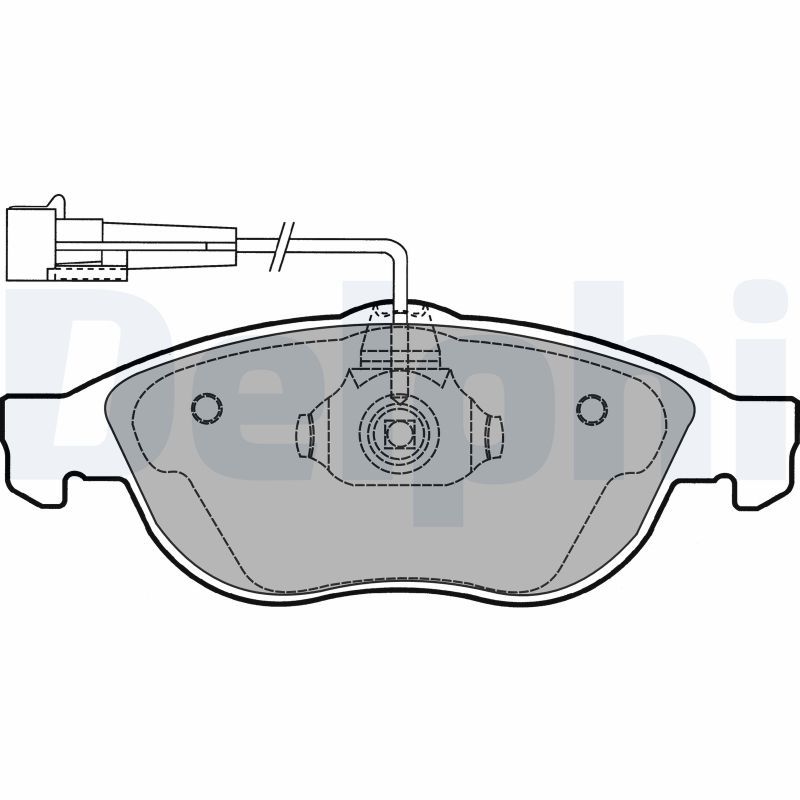 Brake Pad Set, disc brake LP1404