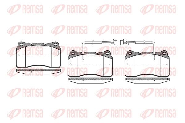 Premium Front Brake Pad Set Premium Front Brake Pad Set