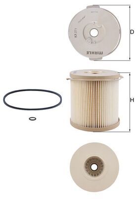 FILTRE A CARBURANT PARKER