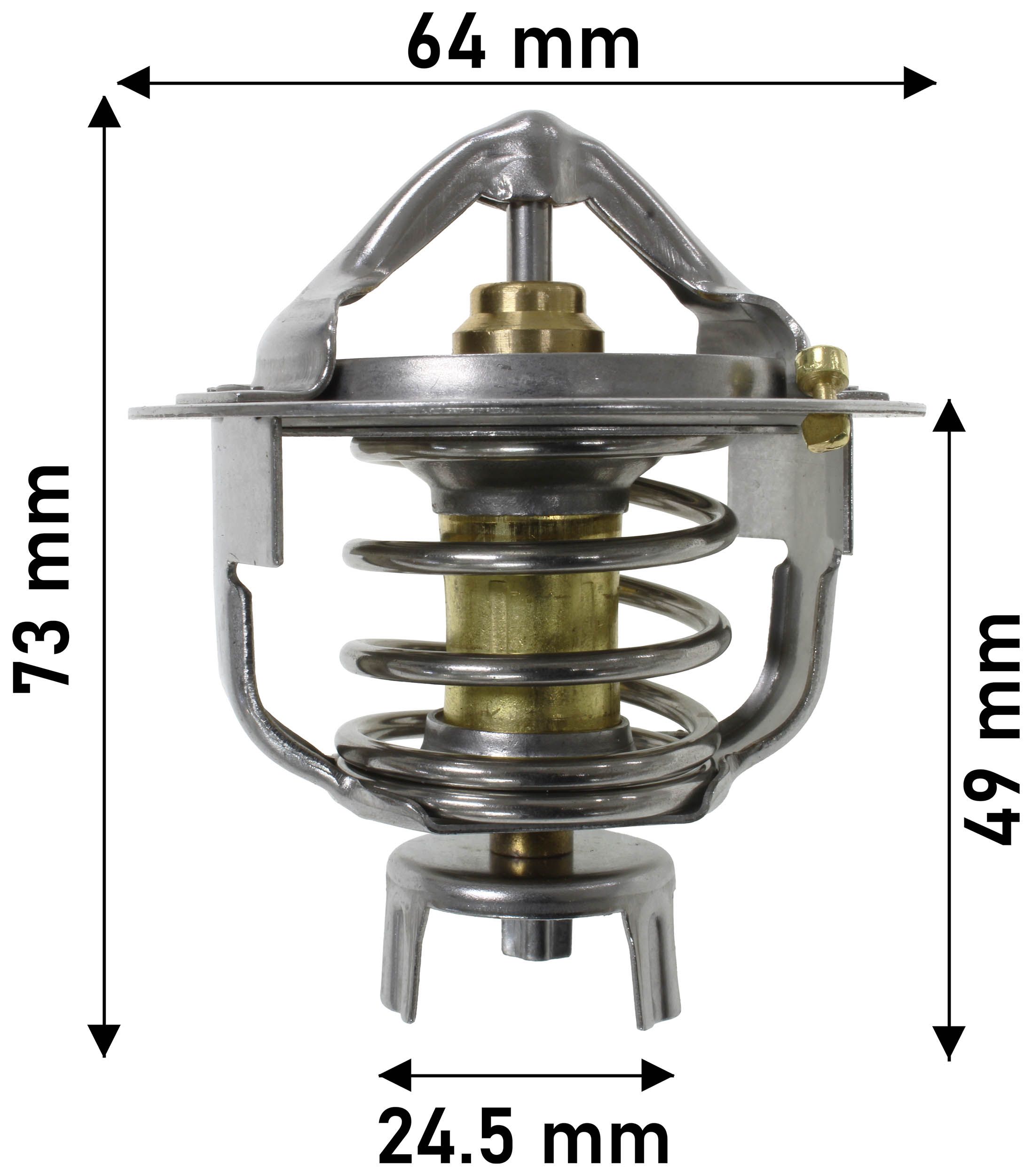 THERMOSTAT 64MM DIA 82C MAZDA - TecDoc Only