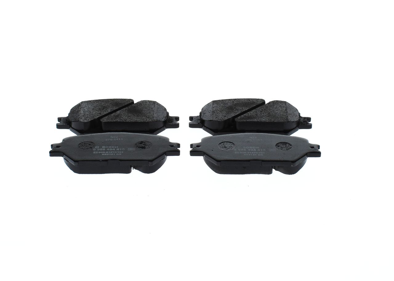 Brake Pad Set, disc brake 0 986 494 418