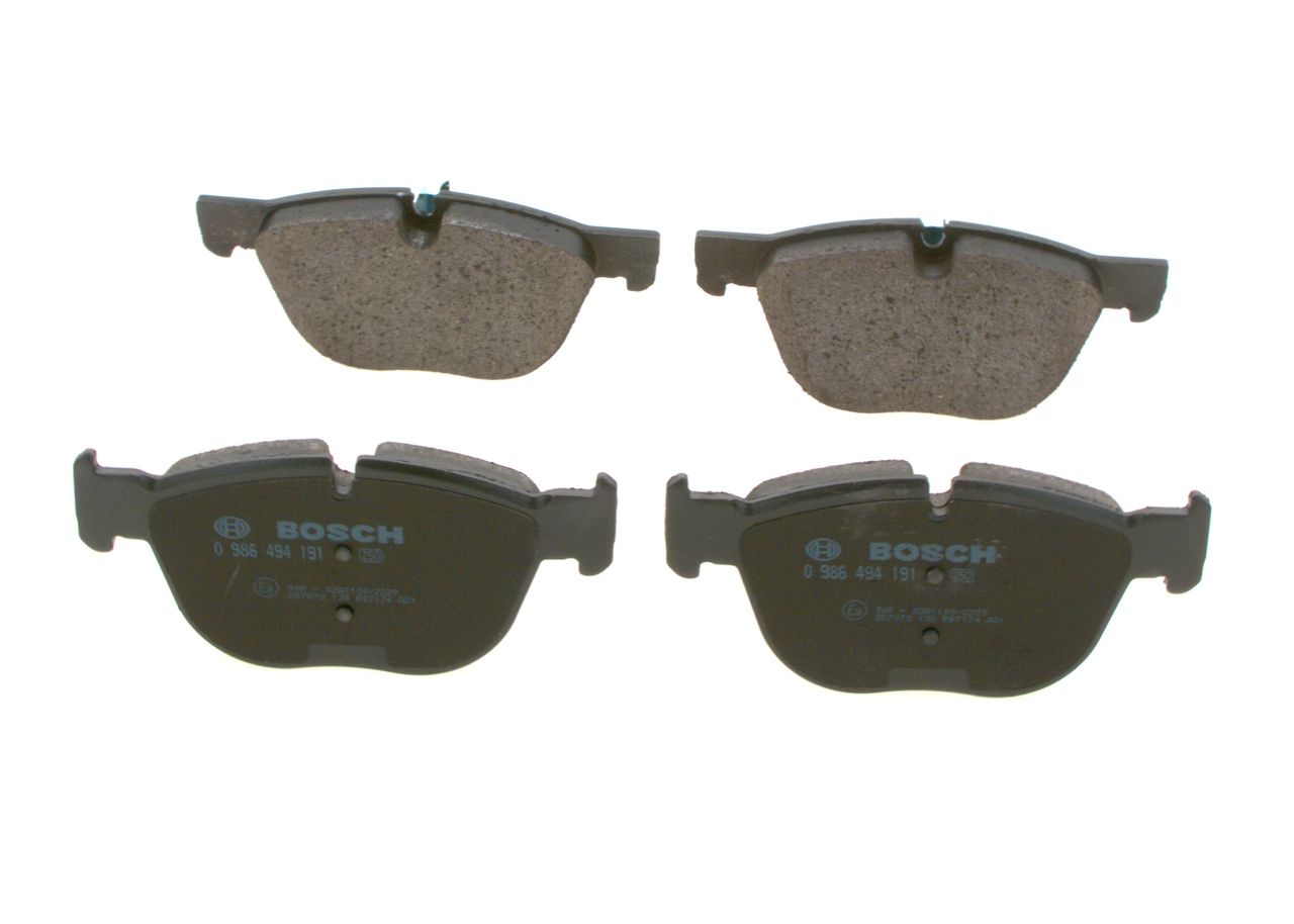 Bremsbelagsatz, Scheibenbremse