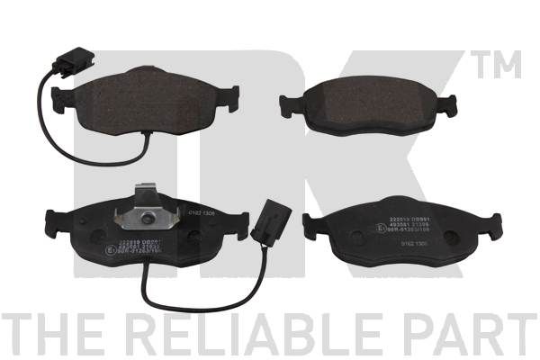 Bremsbelagsatz, Scheibenbremse