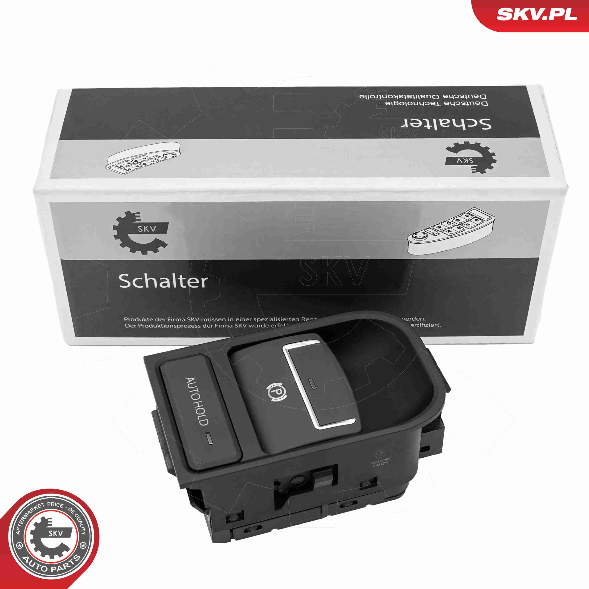 Schalter, Feststellbremsbetätigung