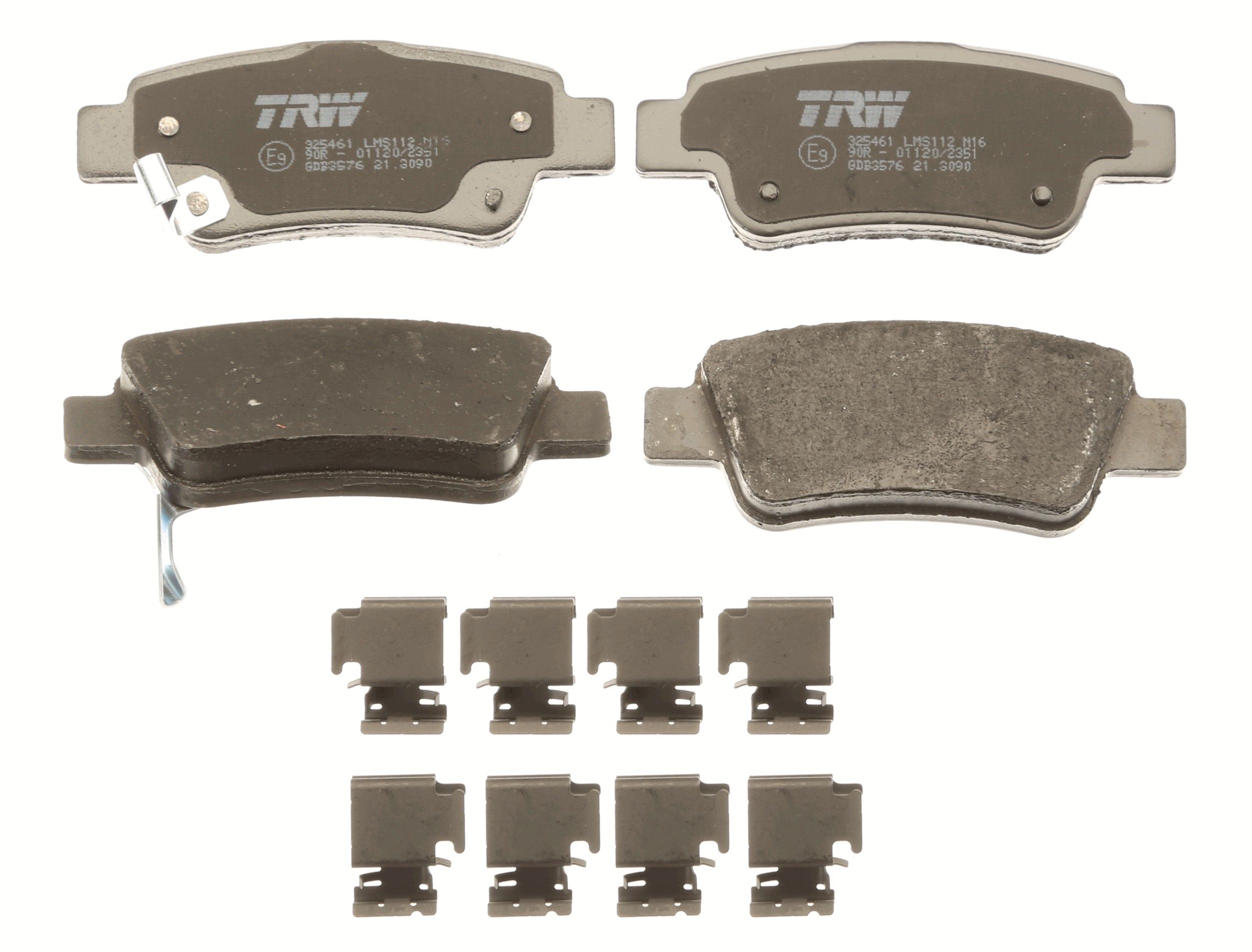 TRW DISC BRAKE PADS - TecDoc 2