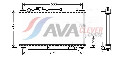KA2016 AVA QUALITY COOLING ** CLEVER FIT ** hűtő, motorhűtés