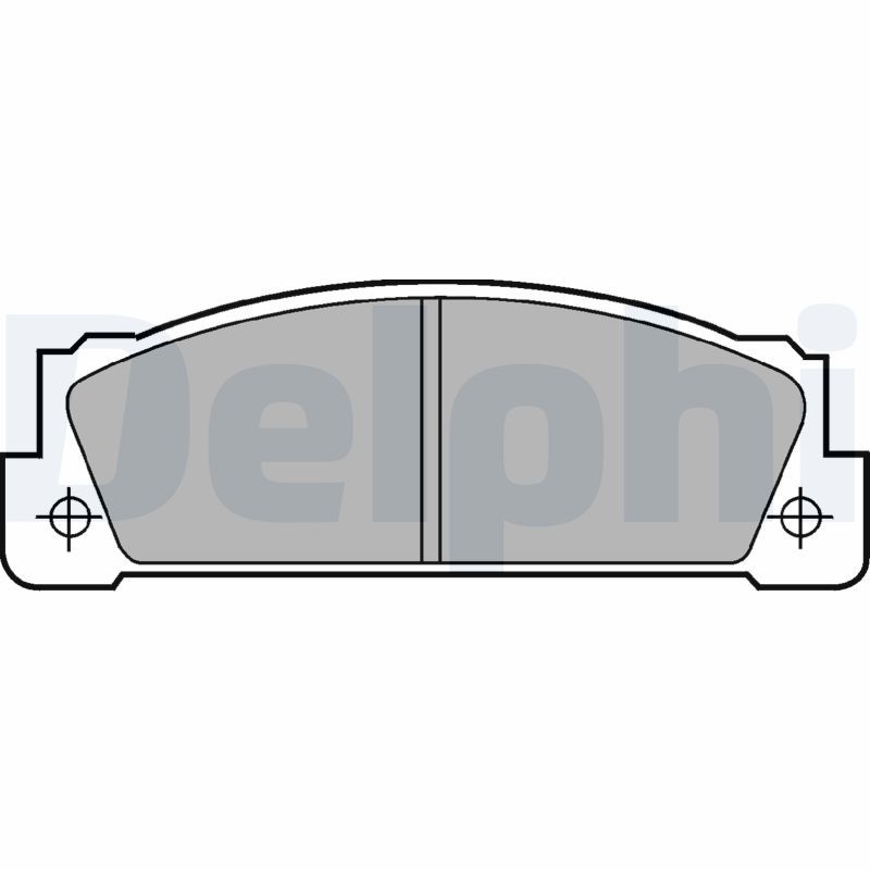 JEU DE PLAQUETTES DE FREIN  0701