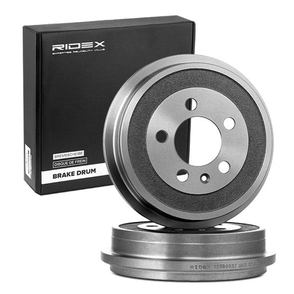 RIDEX 123B0037 Brake Drum