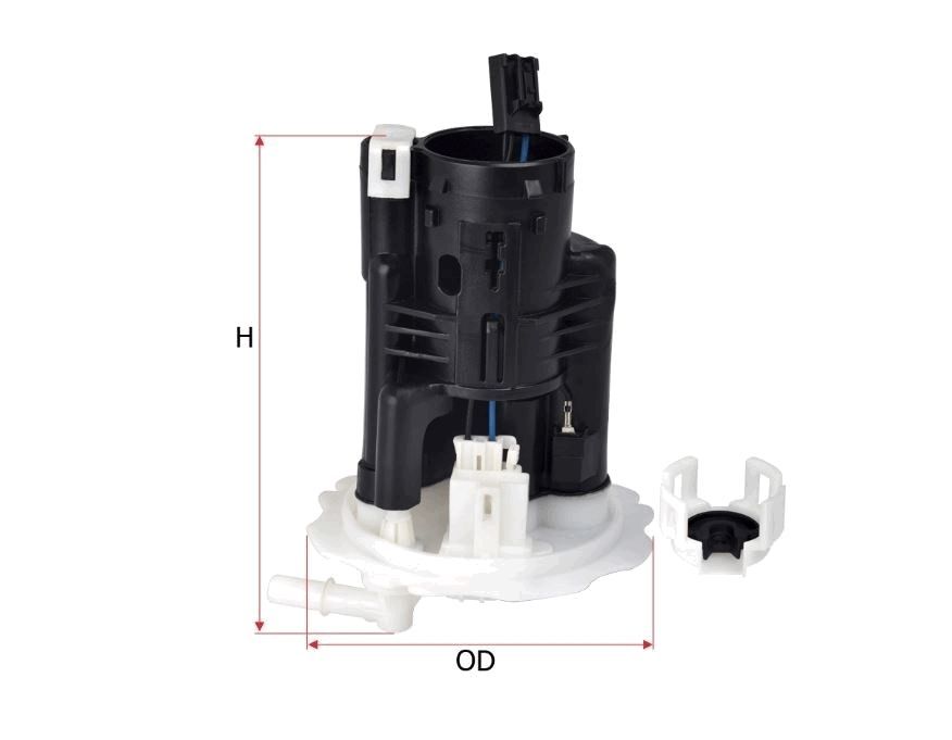 FUEL FILTER INTANK FITS - TecDoc 1