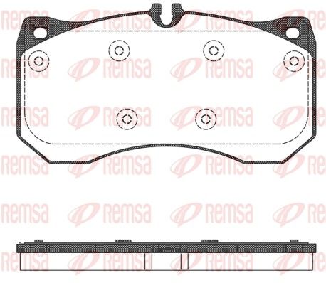 Brake Pad Set, disc brake 1497.00