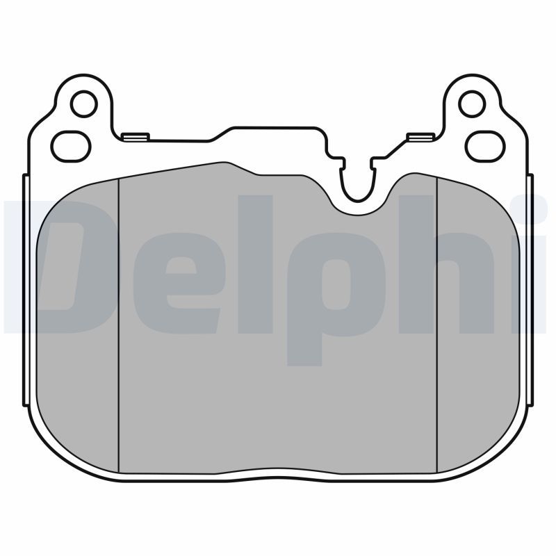 Brake Pad Set, disc brake LP3597